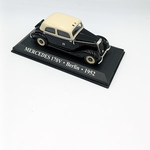 Mercedes 170V Berlin 1952 Taxi model, Altaya, blister. Die-cast scale 1:43, Miniature Mercedes