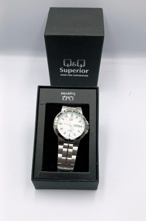 QQ Superior Wrist Watch With Its Bracelet - Etsy