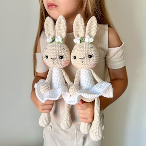 Flower girl bunny gift, Flower Girl Proposal  Bunny Doll, Bridesmaid Gift, Will You Be My Flower Girl, Thank You for Being My Flower Girl
