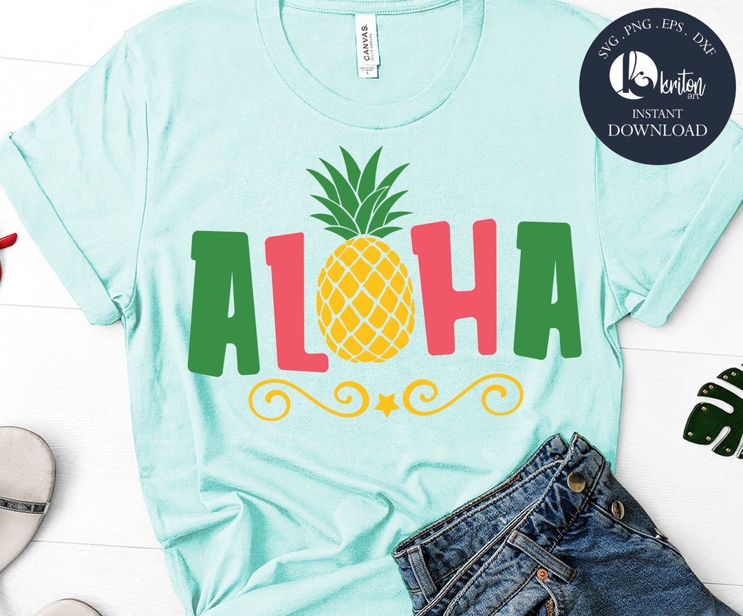 Aloha SVG Sweet Pineapple Svg Summer Svg Pineapple Svg - Etsy