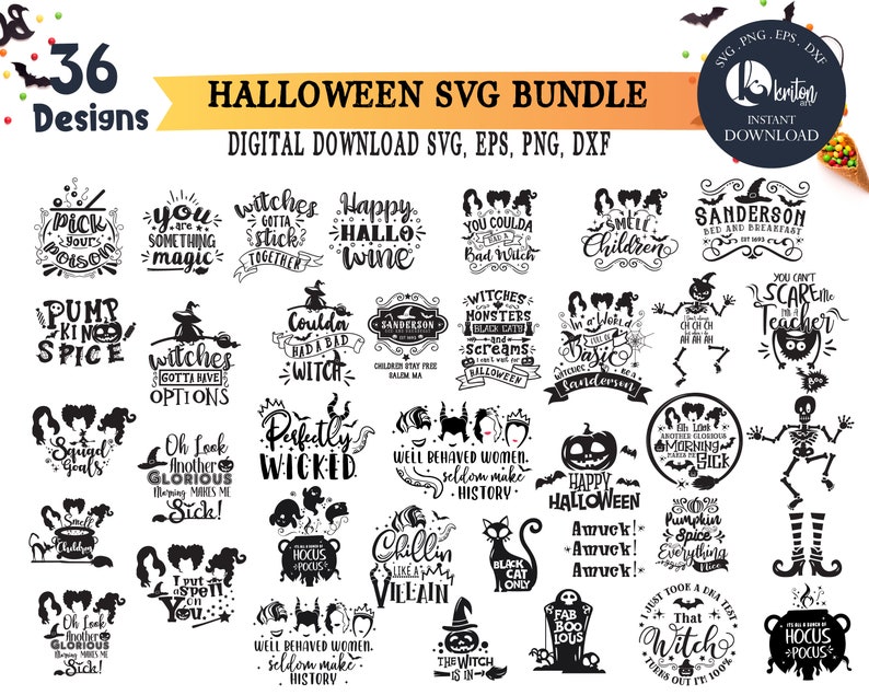 Download Halloween svg Mega bundle Hocus Pocus Sanderson Sisters ...