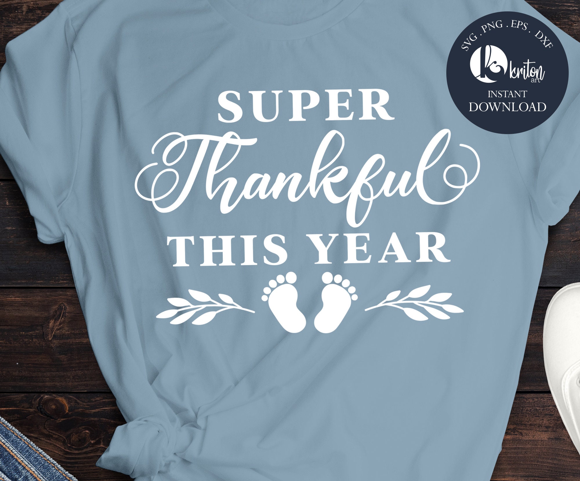 Thanksgiving Shirt Svg Eps png Dxf Gift for Pregnant | Etsy