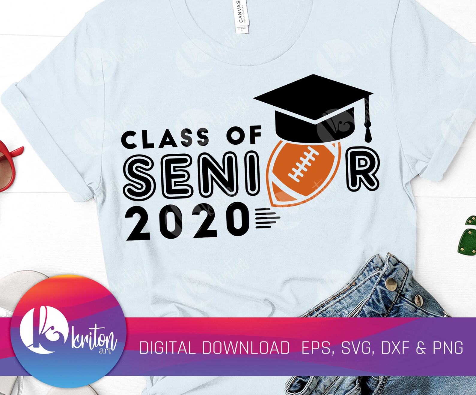 2020 Senior Football SVG School svg Sublimation Design Etsy