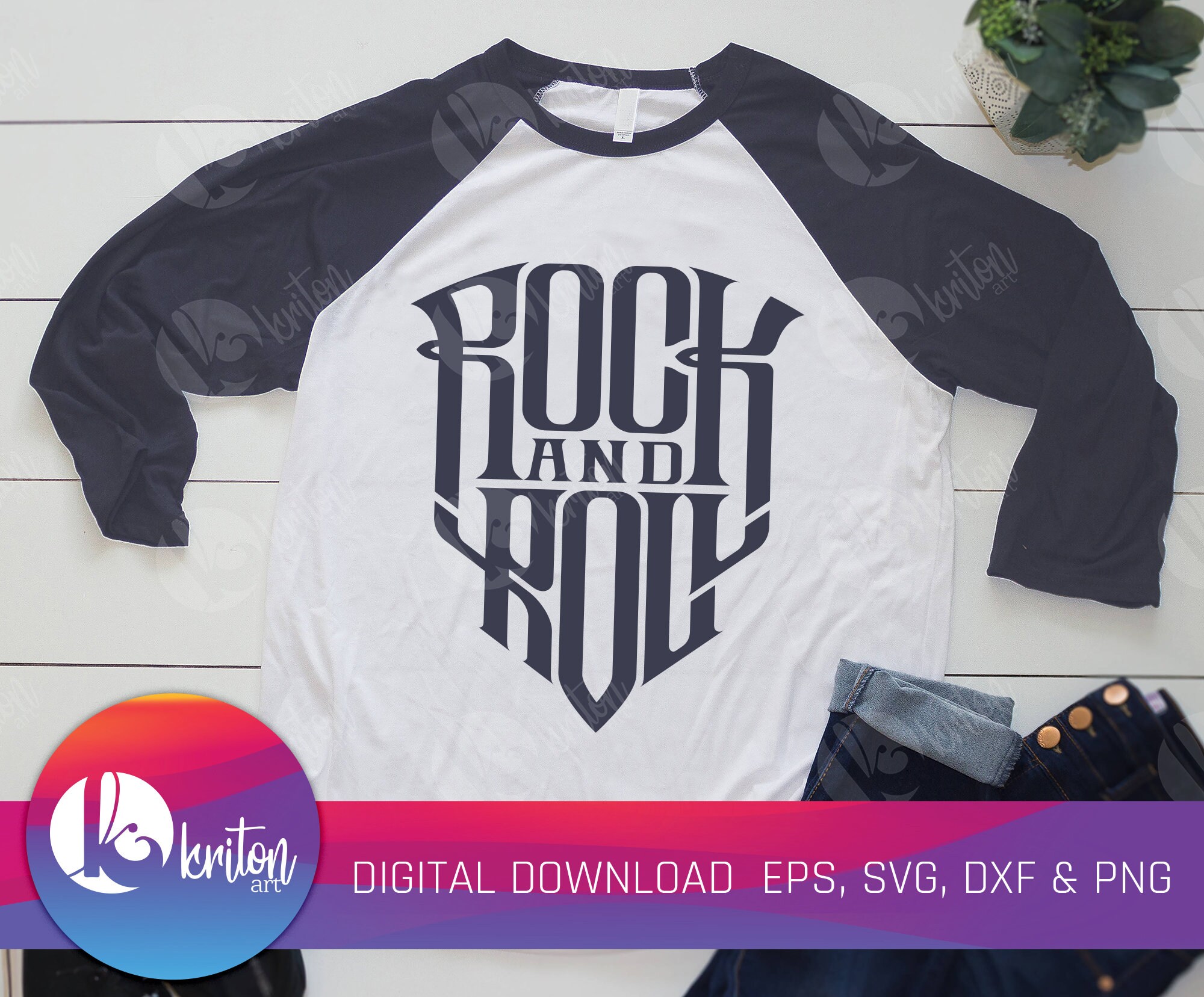 Download Rock And Roll Svg Music Svg Music Calligraphy Svg Tshirt Design Svg Birthday Gift Svg Silhouette