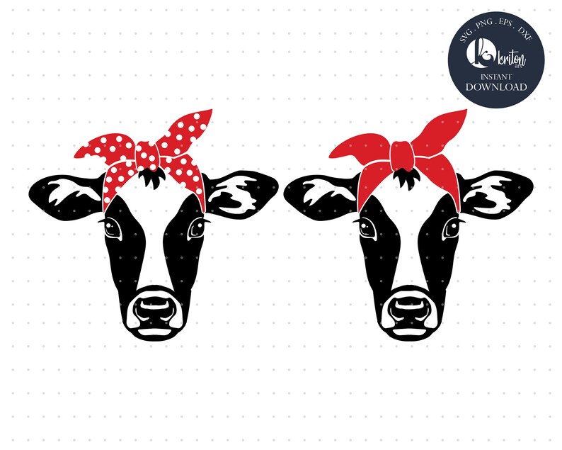Download Pet Portraits Silhouette Svg Heifer Svg Heifer Bundle With Bandana Svg Png File For Cricut Cow Dxf Eps Bandana Heifer Svg Digital Download Urns Memorials