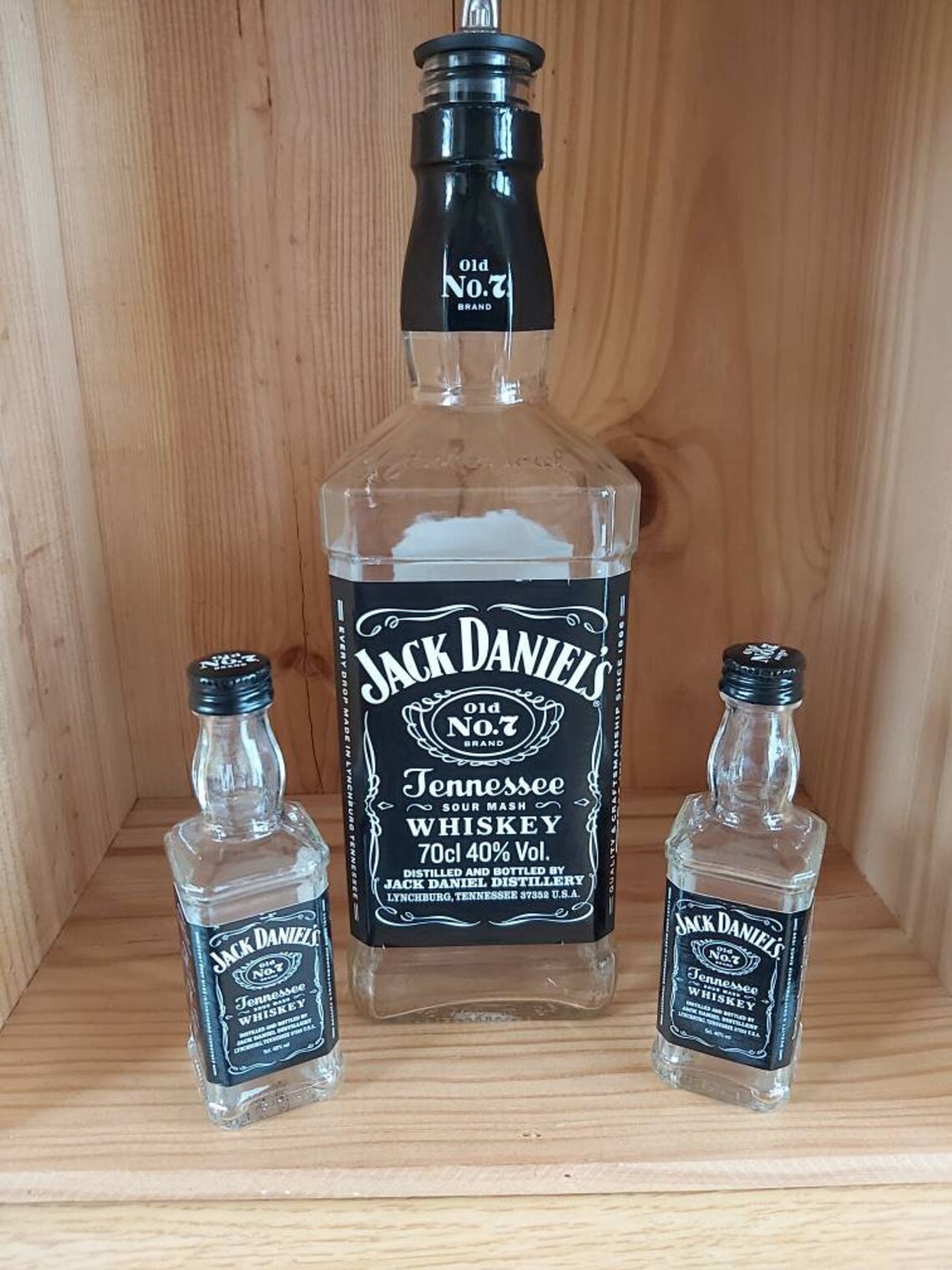 Jack Daniel's Gift Set Oil Pourer and Salt and Pepper Etsy