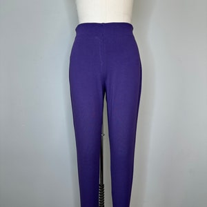 Vintage Purple Stirrup Pants