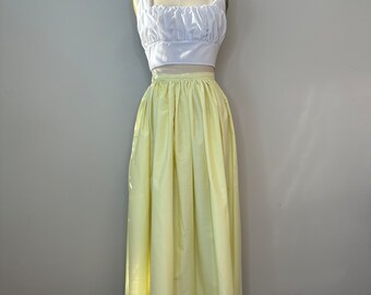 Yellow Maxi Skirt