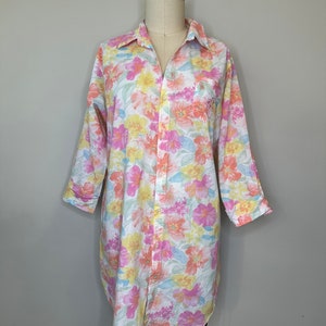 LRL Floral Button Down Blouse