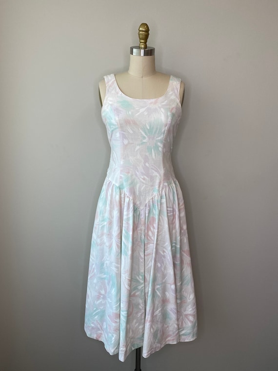 Vintage Joni Blair Pastel Cocktail Dress