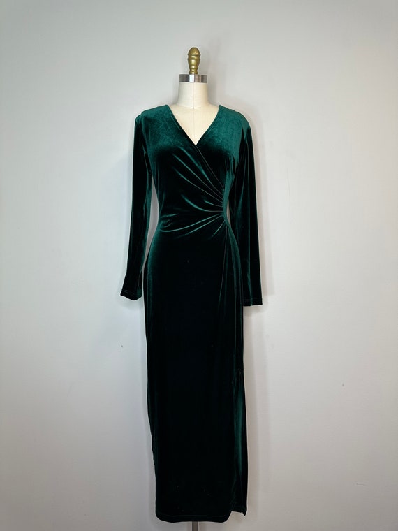 green emerald velvet dress Tanya Taylor Womens Robbie Dress, 14, Women's, Black main image 1