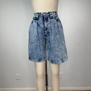 Vintage High Waisted Pleated Shorts