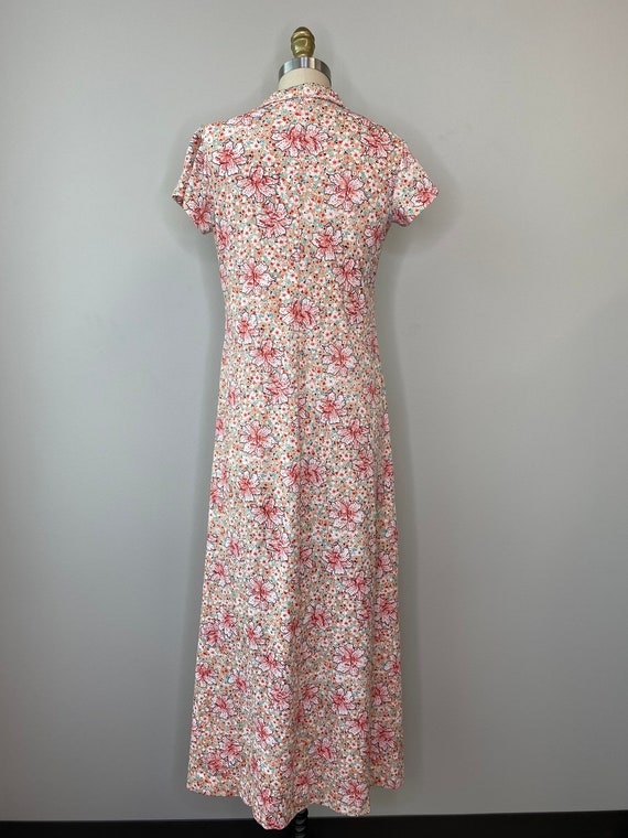 Vintage 60s-70s Sears Hawaiian Maxi Dress - image 6