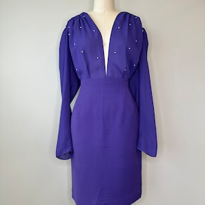 Jones New York Straight Purple Skirt