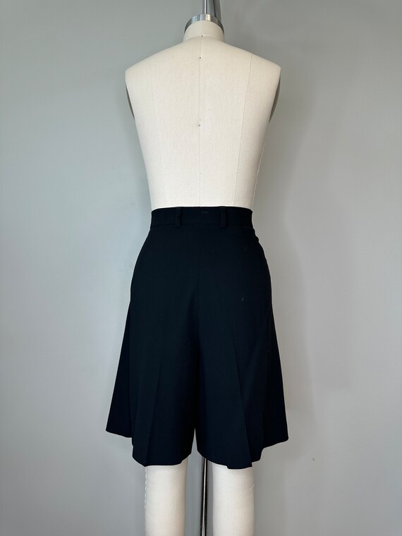 Laurel Black Wool Casual Shorts - image 6