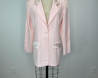 Vintage Soft Pink Light Weight Blazer