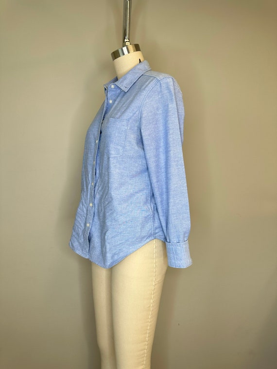 Gap Chambray Button Down Top - image 2