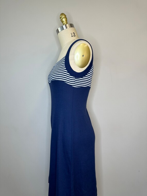 Navy & White Tennis Dress - image 6