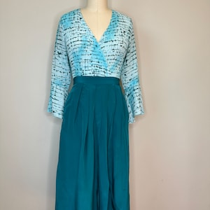 Geoffrey Alexander Emerald Green Pleated Skirt
