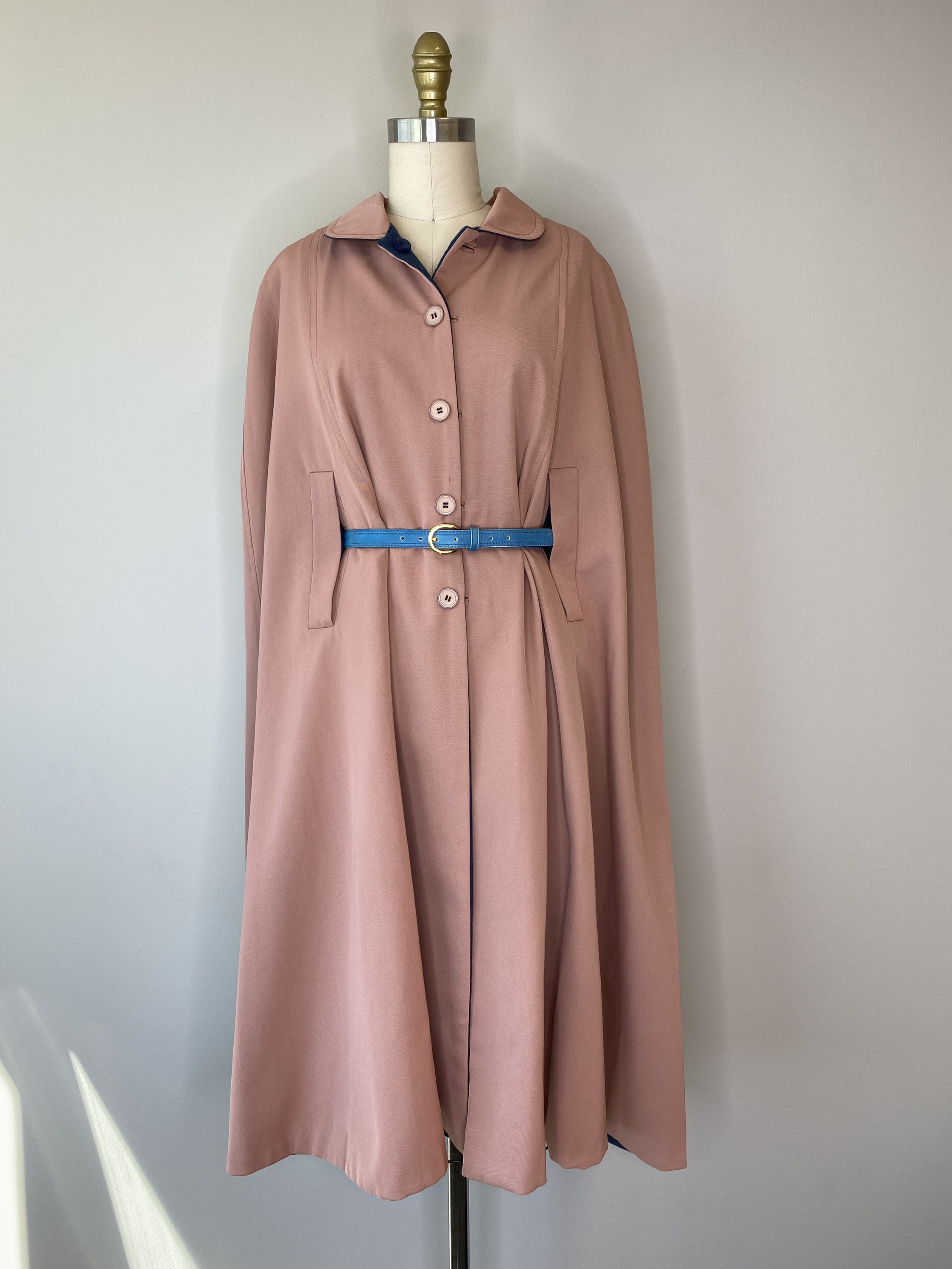 Reversible Wool Cape - Etsy