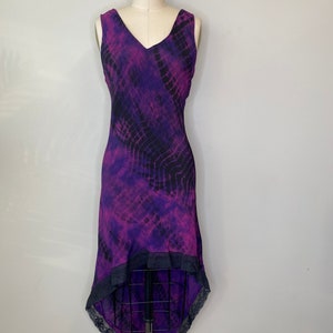 90s Purple&Blue Acid Color Dress