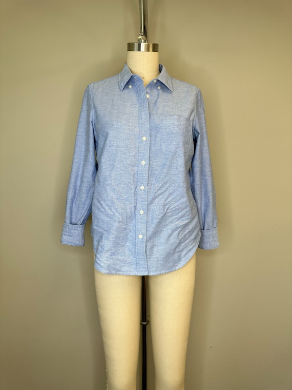 Gap Chambray Button Down Top - image 1