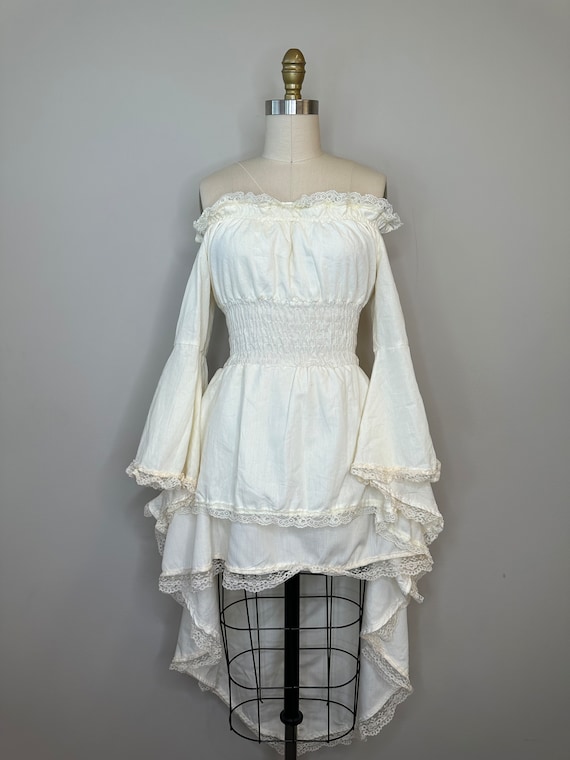Medieval Cream Romantic Dress