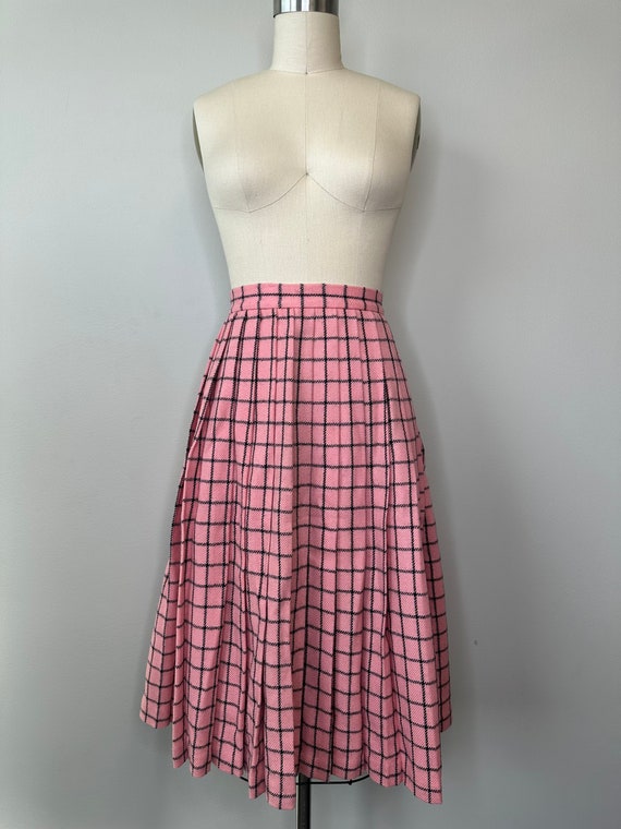 Jack Winter Petite Wool Pink Skirt