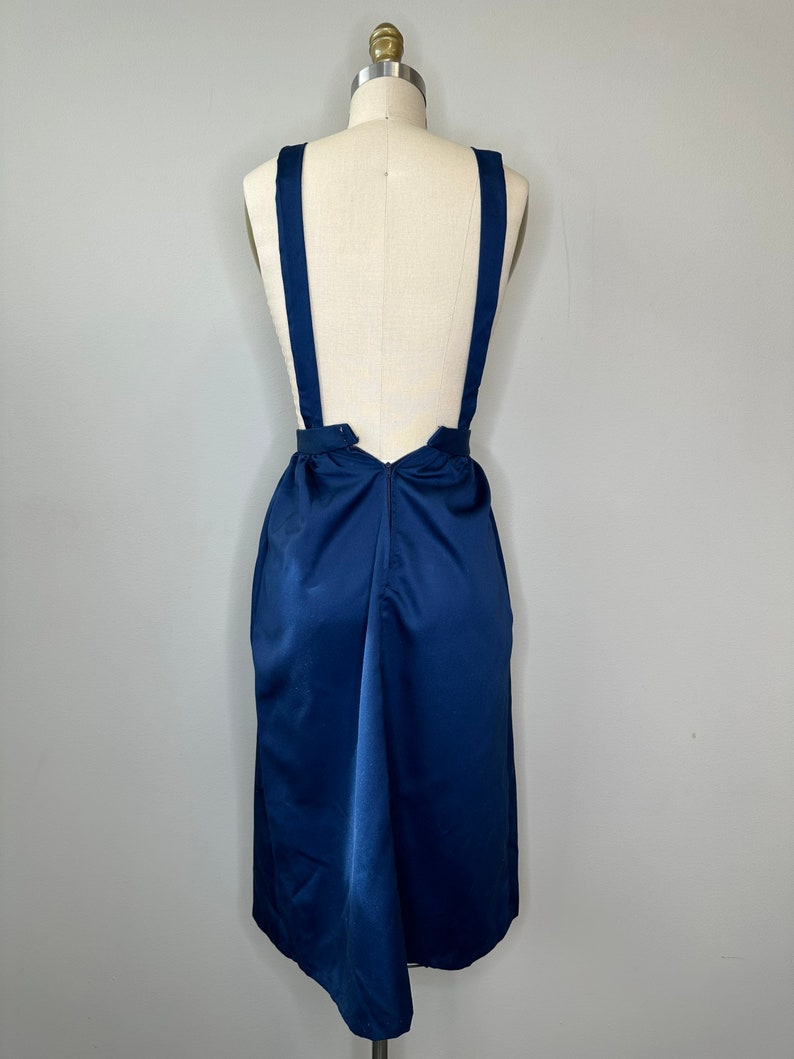 Navy Jumper Dress Etsy