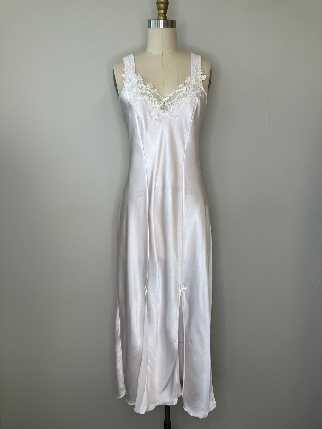 90s Soft Pink Angelic Nightgown - Etsy