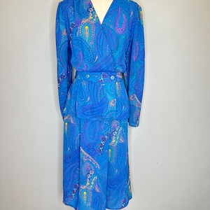 Vibrant Secretary Bluish Green Peplum Dress