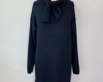 topshop black jumper dress V Neck Black Prom Dress Sequins Feather Cheap Evening Dresses With Sli   SELINADRESS