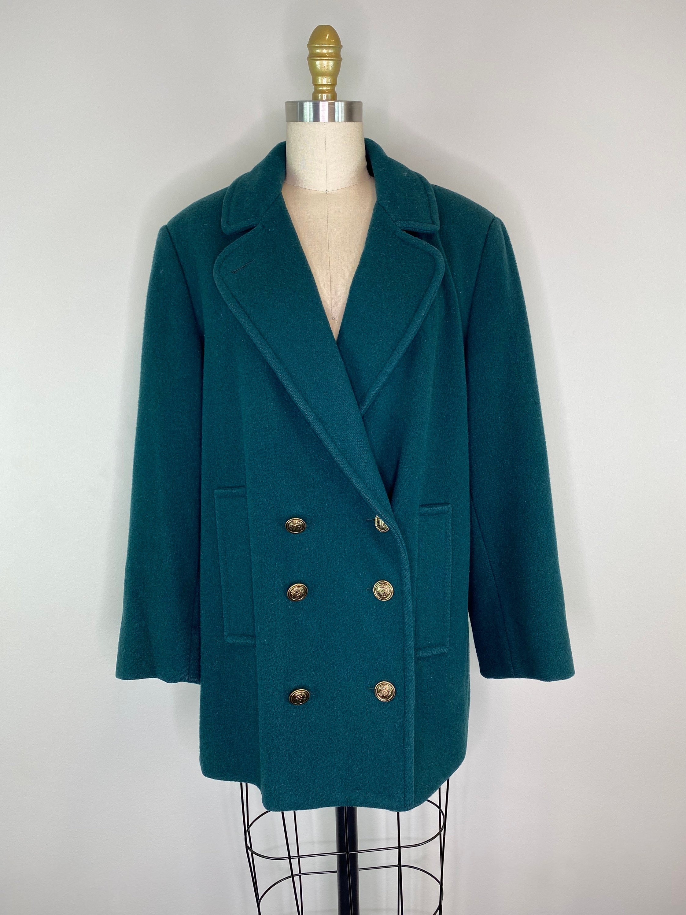 J crew topcoat store with ruffle pockets