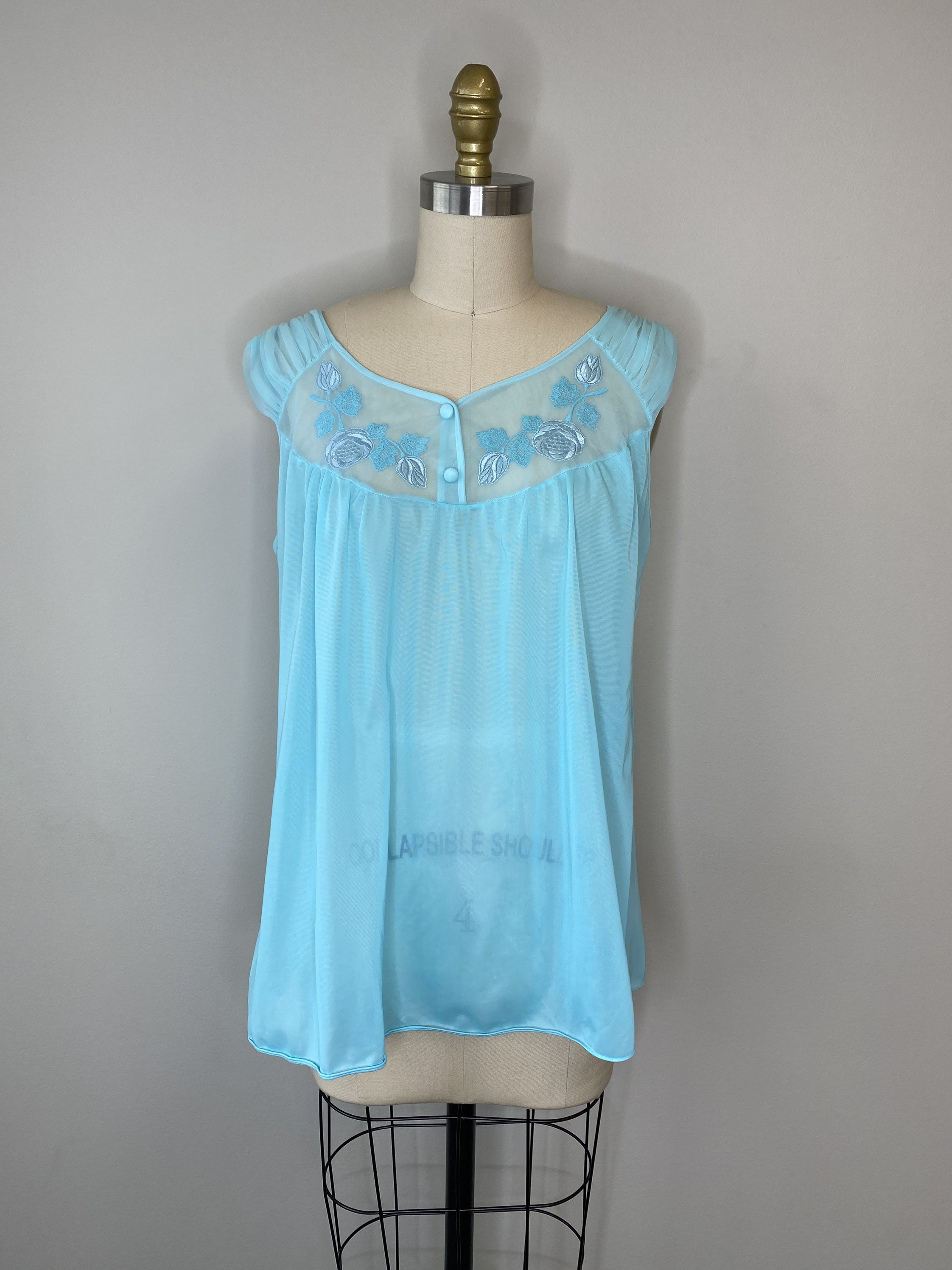 Vintage Teal 2 Piece Vintage Lingerie - Etsy
