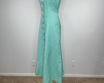 Coldwater Creek Mint Green Maxi Dress - Etsy