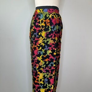 Vibrant Leaves Pencil Skirts