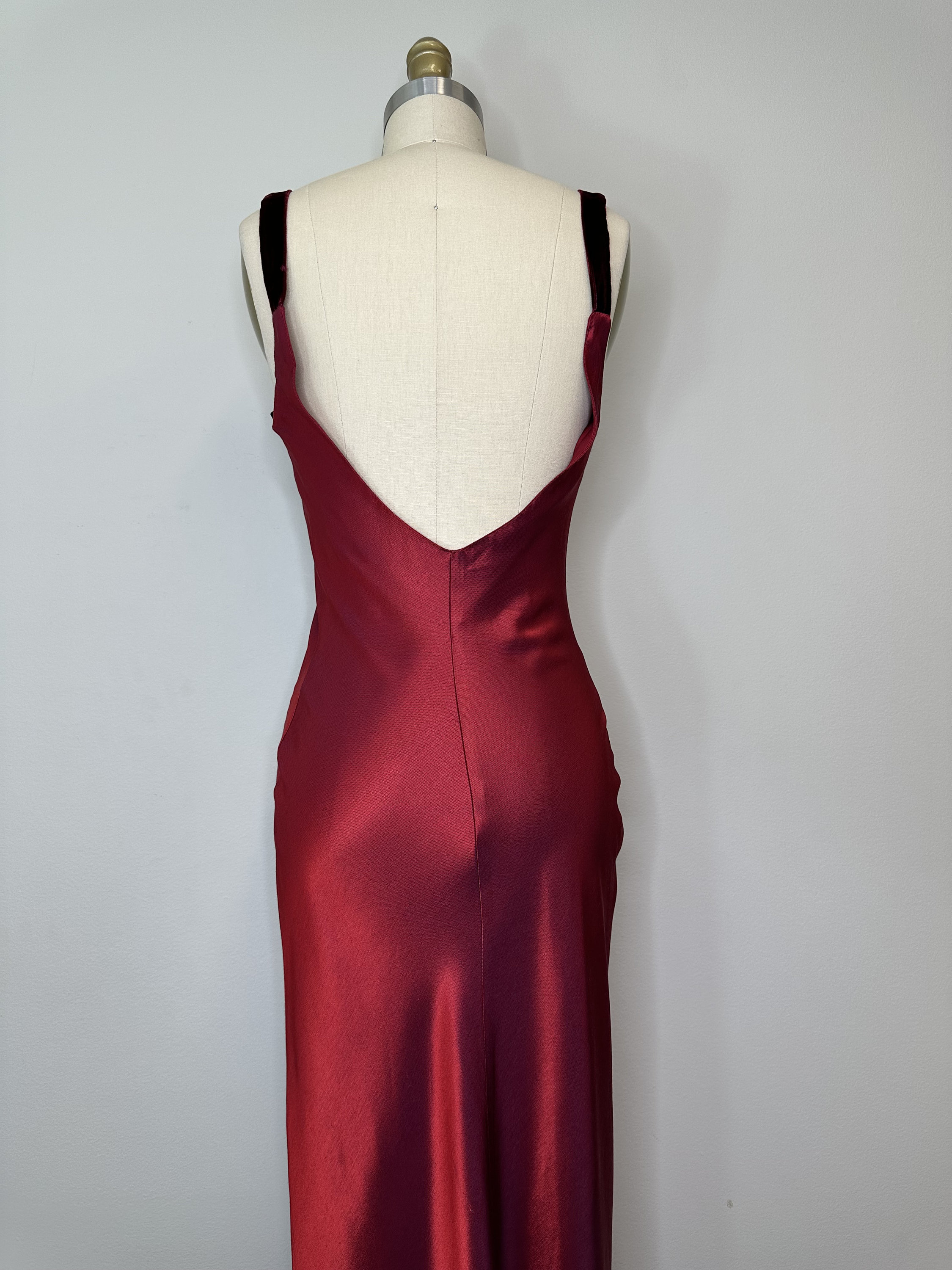 Jenelle Cowl Stylish Neck Evening Gown