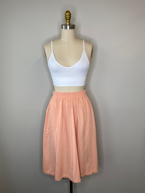 Salmon Skirt With Pockets - image 1