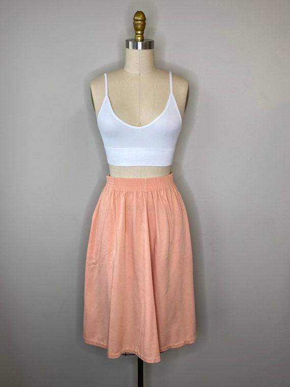 Salmon Skirt With Pockets - image 4