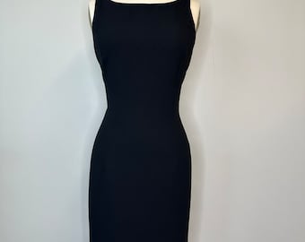 Black Back Caged Dress