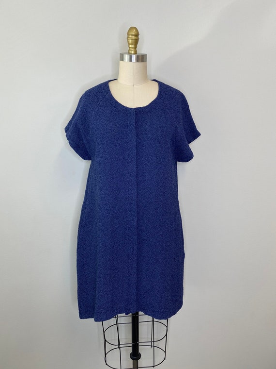 Blue Swing Box Dress