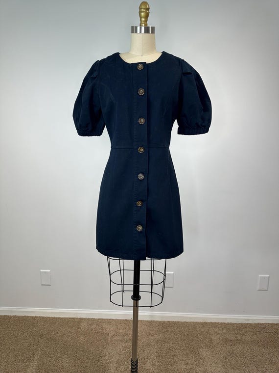 short puffy blue dress I've Got Sunshine Puff Sleeve Mini Dress Sky Blue