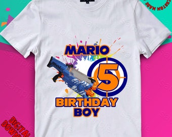 Download Nerf Birthday Svg Etsy