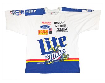 80s Miller Lite beer run shirt 80s Brewers shirt