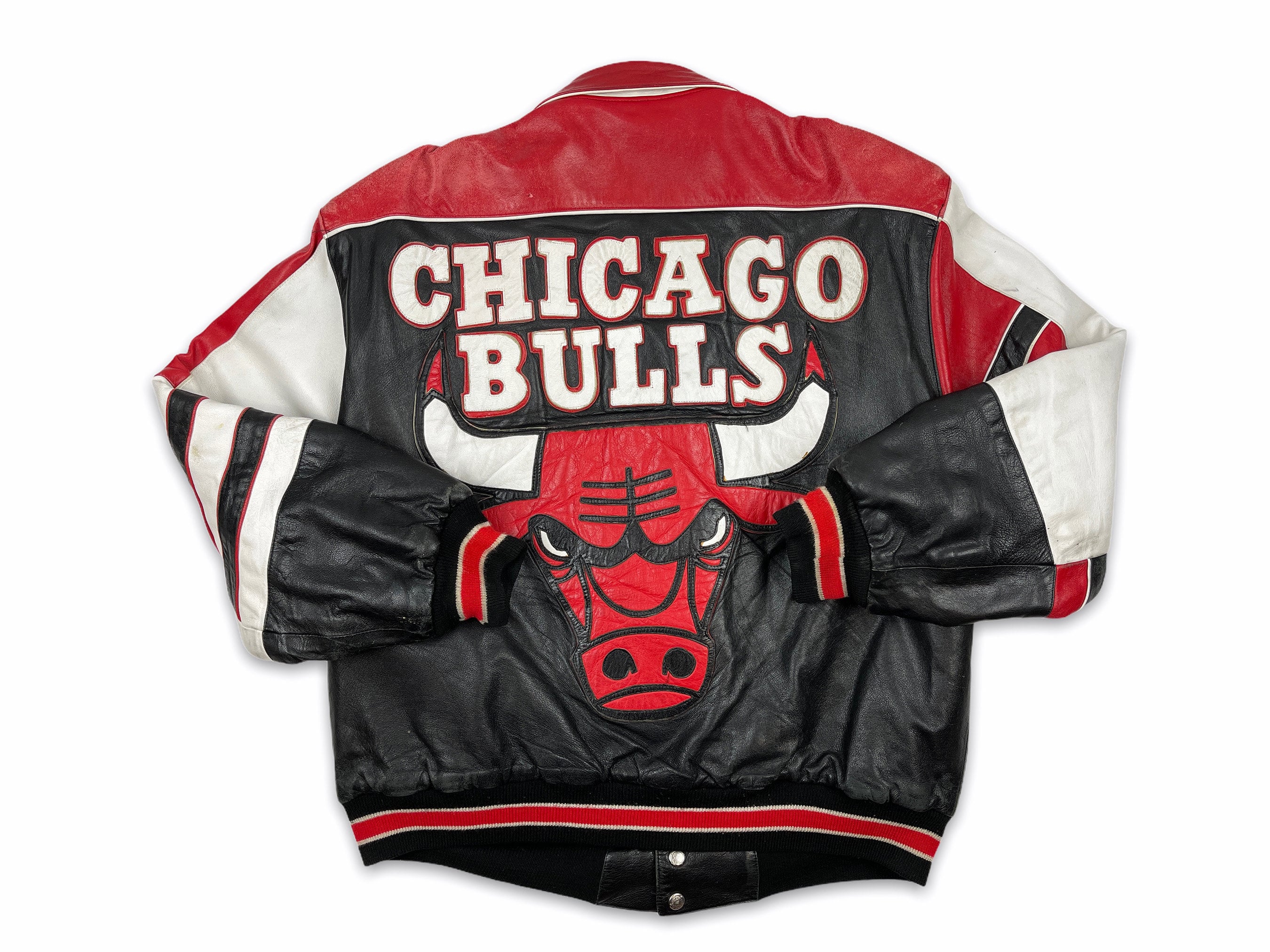 VINTAGE CHICAGO BULLS LEATHER JACKET