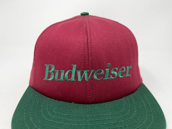Vintage Budweiser Snapback Hat 90s 