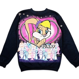 Vintage Space Jam Crewneck sudadera Lola Bunny Looney Tunes 90s