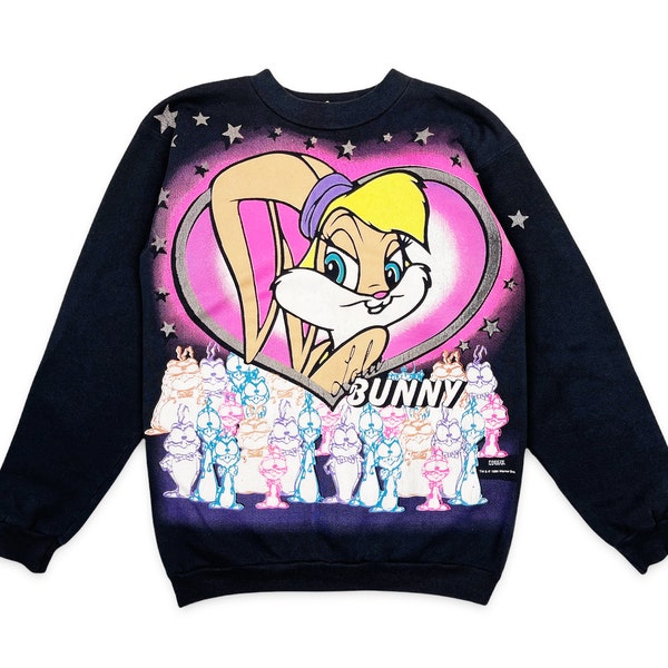 Vintage Space Jam Crewneck Sweatshirt Lola Bunny Looney Tunes 90s G13