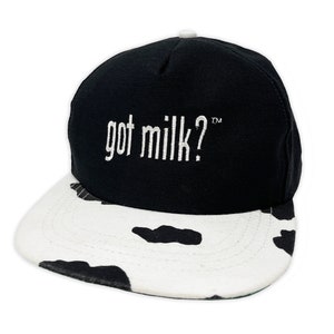 90s got milk? USA製キャップ