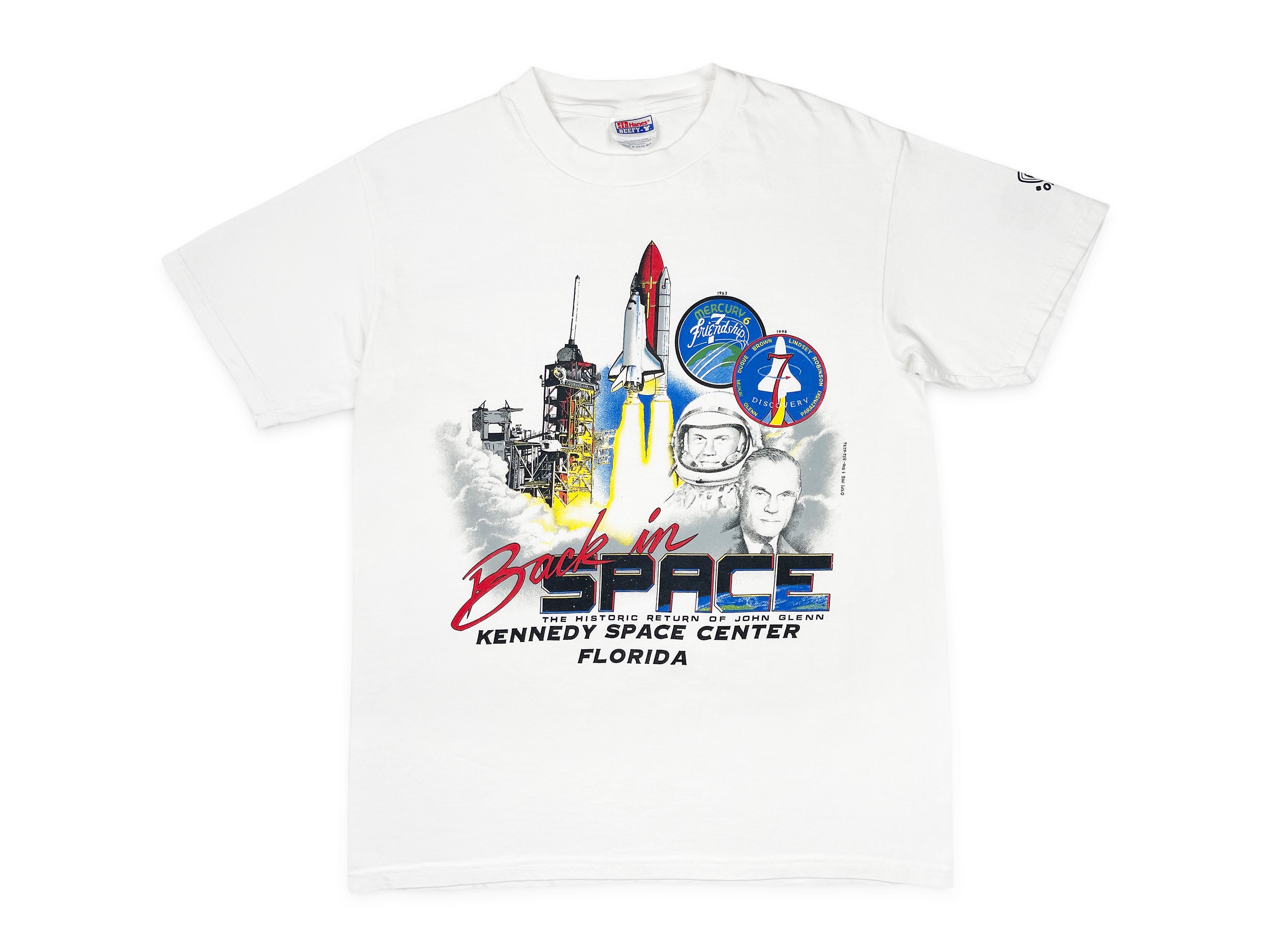 Shirt V4 Space Etsy 90s Kennedy NASA - Shuttle Center 1998 Launch Space Vintage